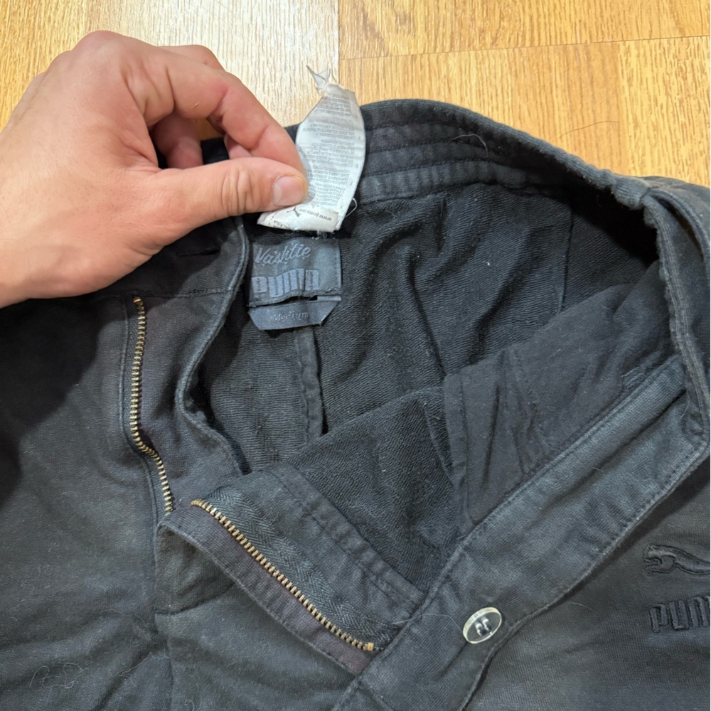 Puma Women's Athletic Black Shorts - Picture 5 of 9